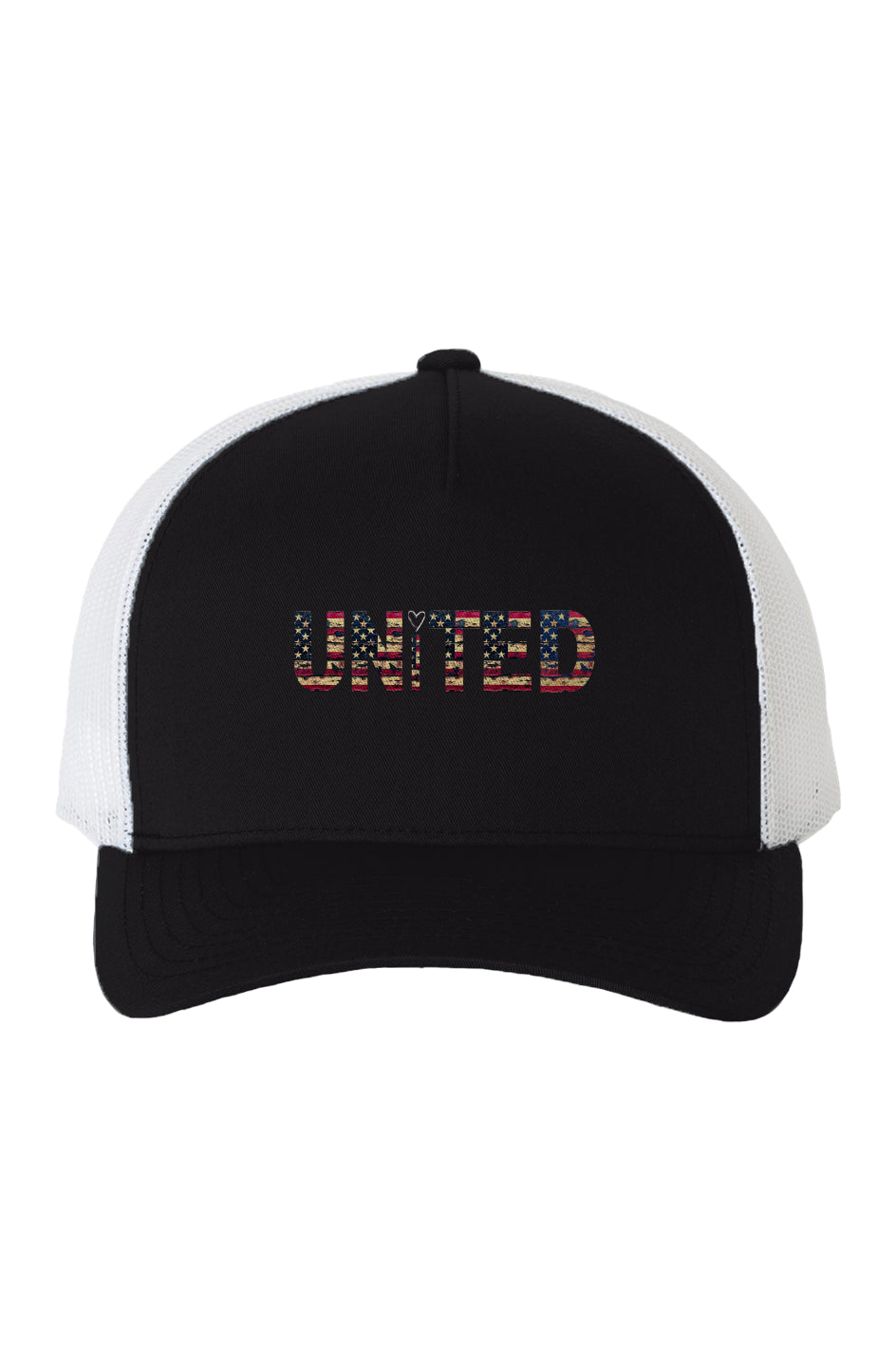 Cap Mesh Five-Panel Retro Trucker: UNITED