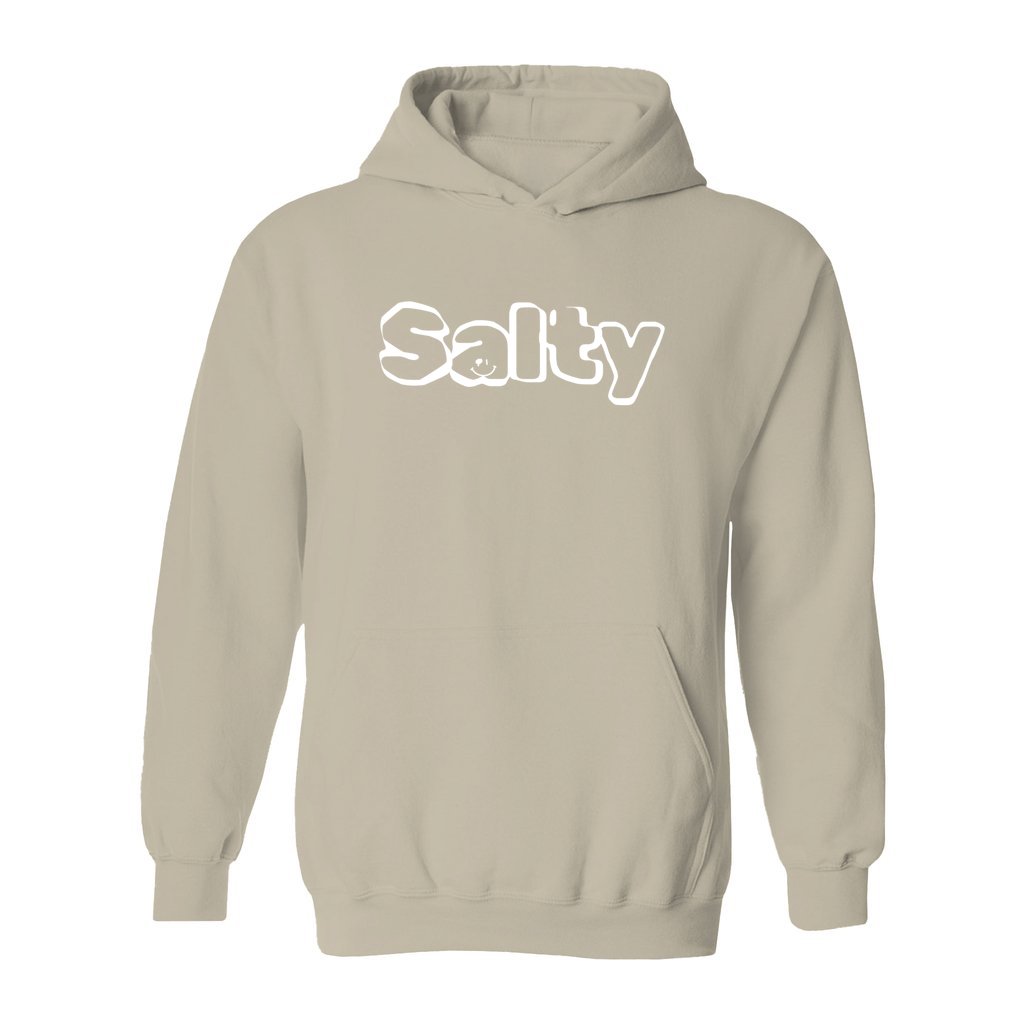 Gildan 1800 Hoodie "Salty" design, cozy and stylish. Perfect for any occasion.