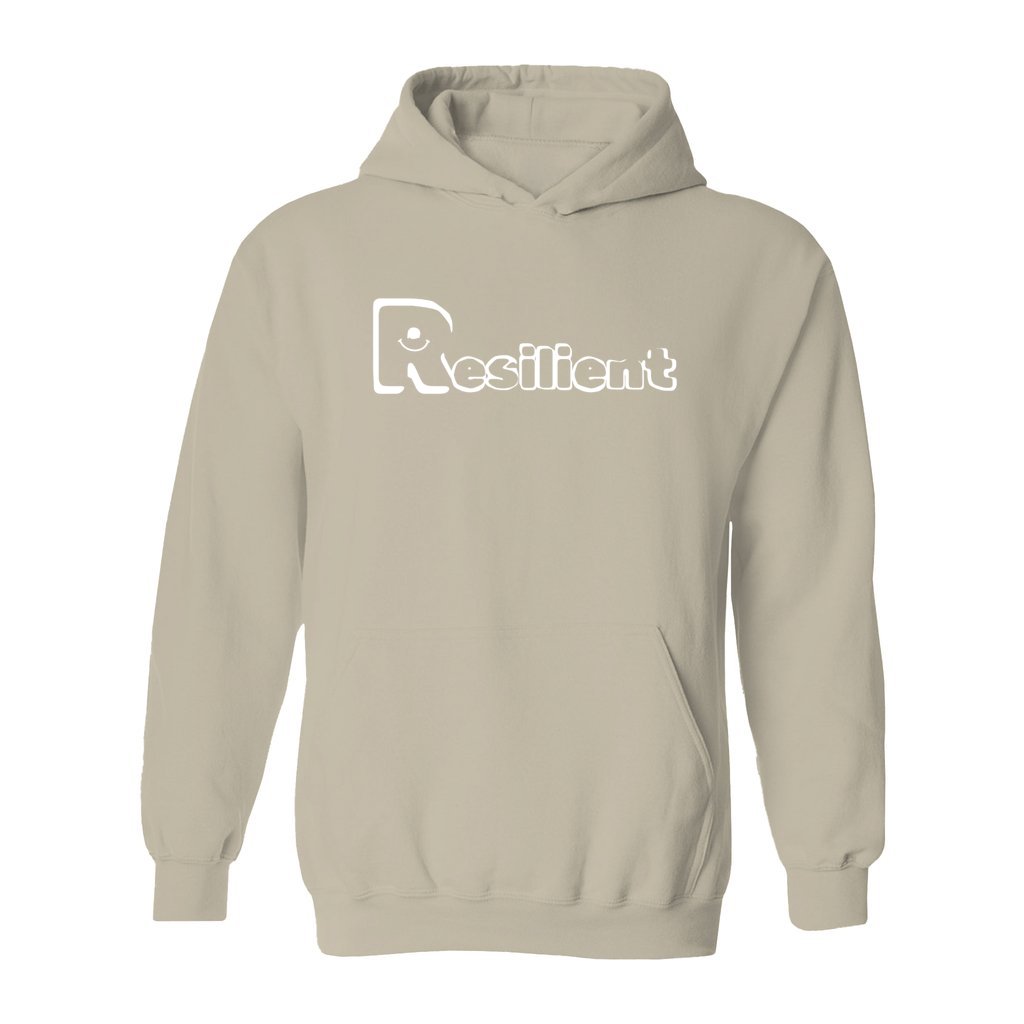 Resilient hoodie Soft, warm, and cozy. Perfect for relaxation and casual wear. Embodies comfort and tranquility in a stylish design.