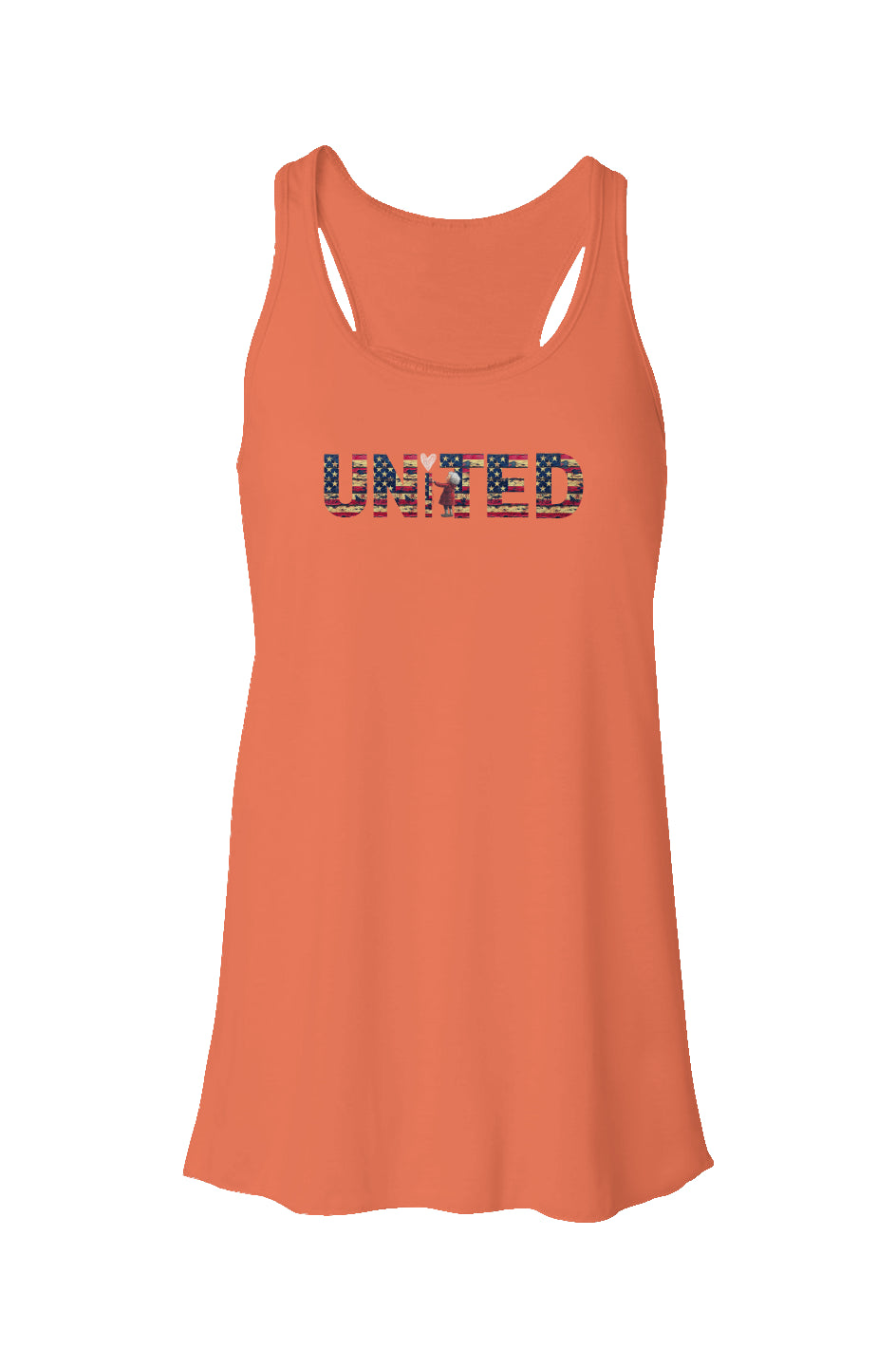 Flowy Racerback Tank:United 