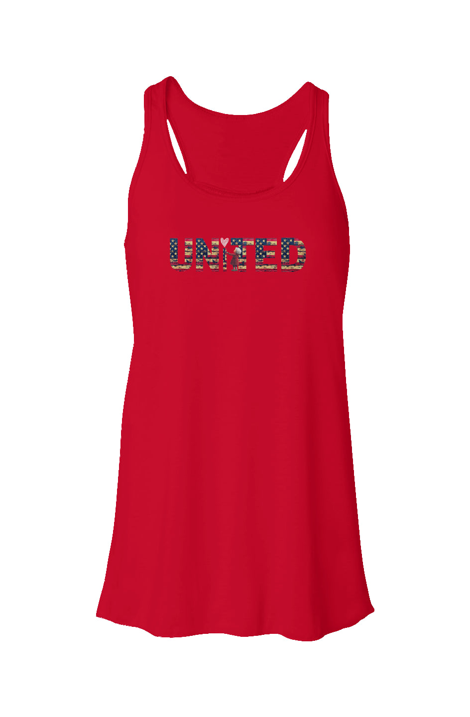 Flowy Racerback Tank:United 