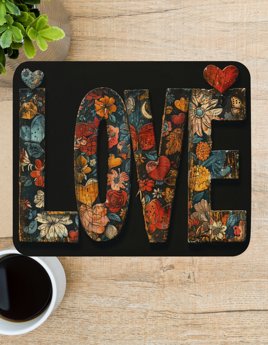 Mouse pad:love