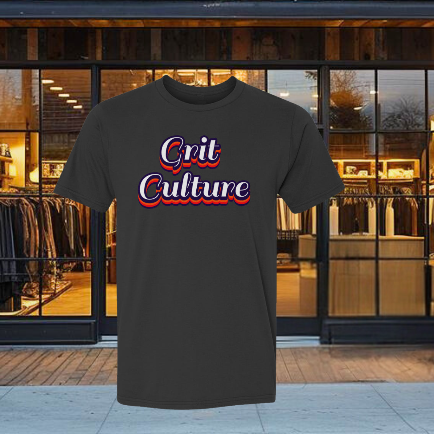 USA-Made Ringspun Unisex T-Shirt Grit Culture